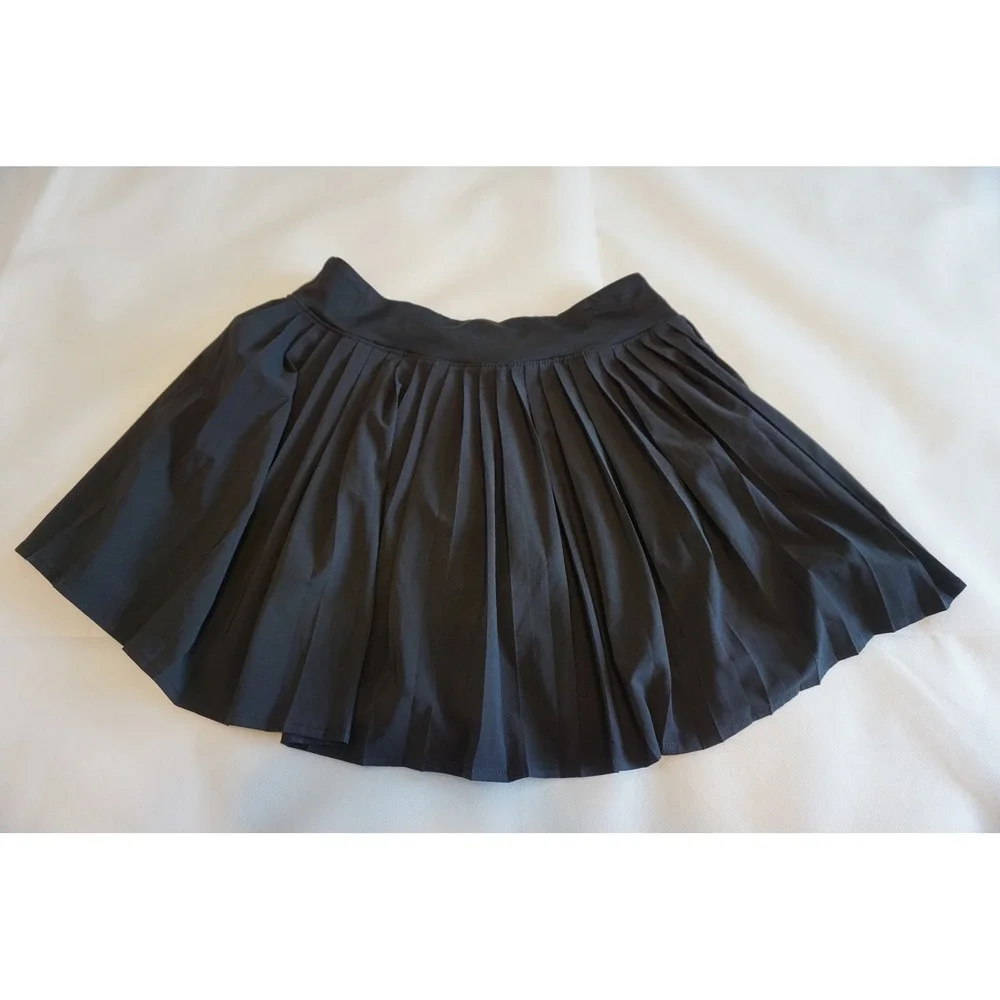 All in Motion Girls Black Pleated Athletic Skort XL 14 Active Tennis Golf Skirt